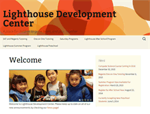 Tablet Screenshot of lighthousedevcenter.com